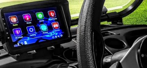 Evolution Forester Golf Cart Digital Screen